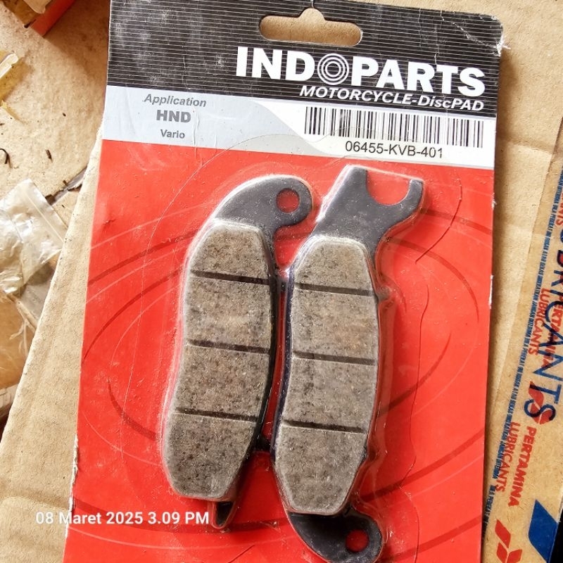 Dispad depan Vario set. 06455-KVB-401