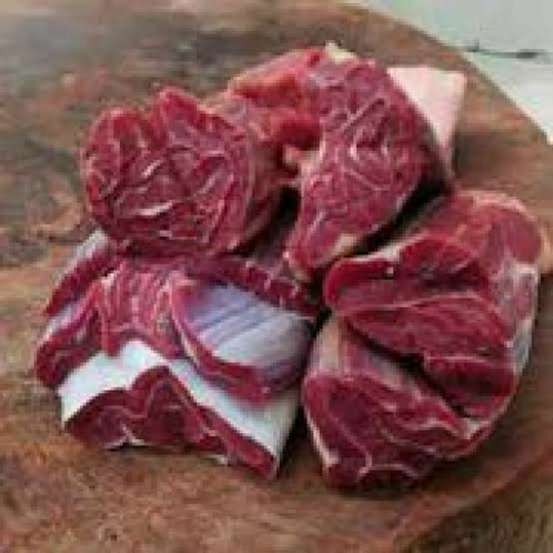 

Daging sengkel sapi beku 1 Kg