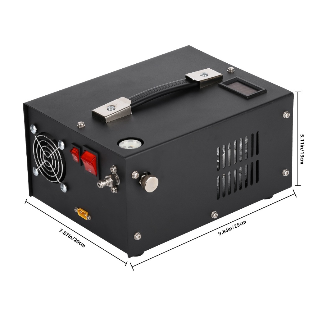 Kompresor Mini Portable 12v 4500psi 40Mpa Air Compressors Kompresor Pcp Elektrik Berlaku Untuk