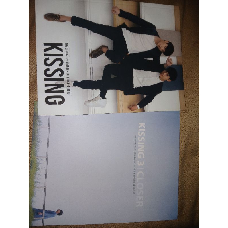 Photobook Kissing 1 & 3 (KRIST SINGTO)