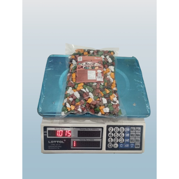 

QH Coklat Kerikil Permen Coklat Arab Batu 1 Kg Original - Coklat Arab Import
