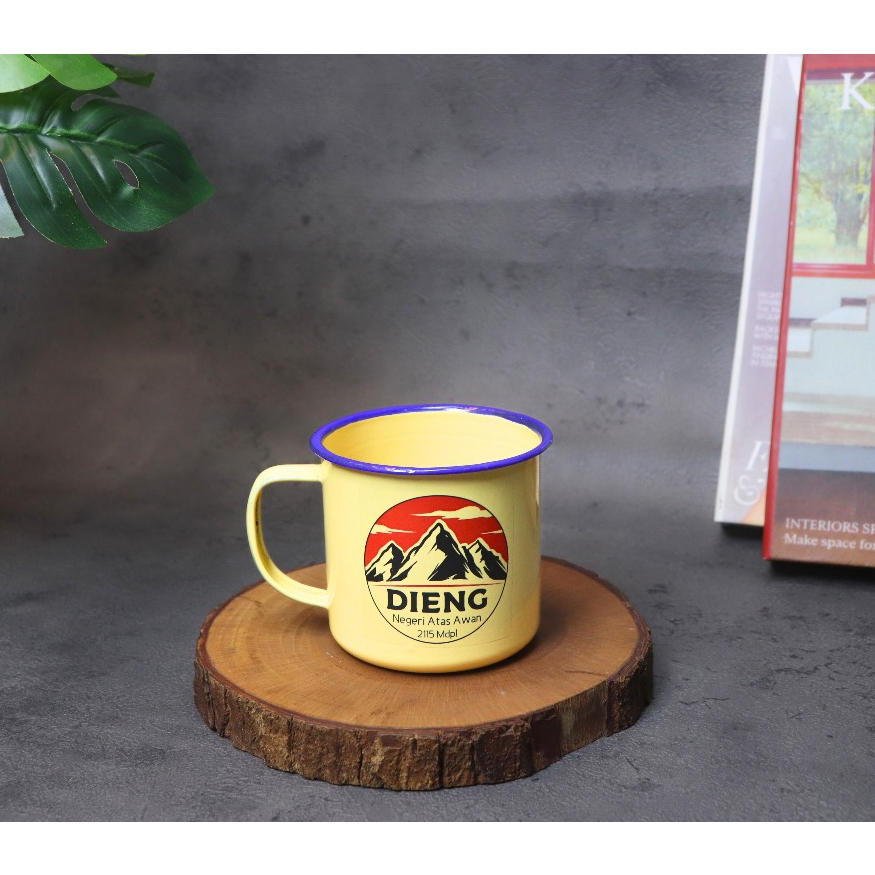 Cangkir Enamel 8 cm Grosir / Cangkir Custom