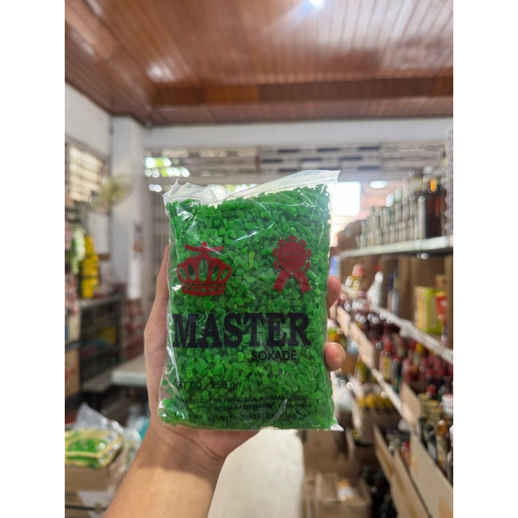 

Sukade Hijau/ Green Succade - 250 Gram