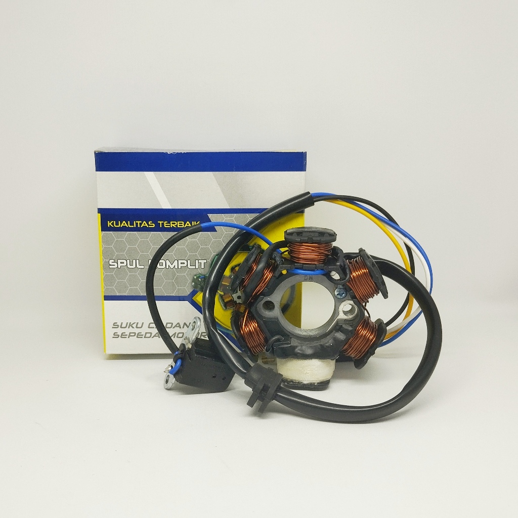 SPUL SPOOL LAMPU ASSY MOTOR SUPRA FIT BARU - SPUL KOMPLIT SUPRA FIT NEW - SPOOL ASSY (CCP)
