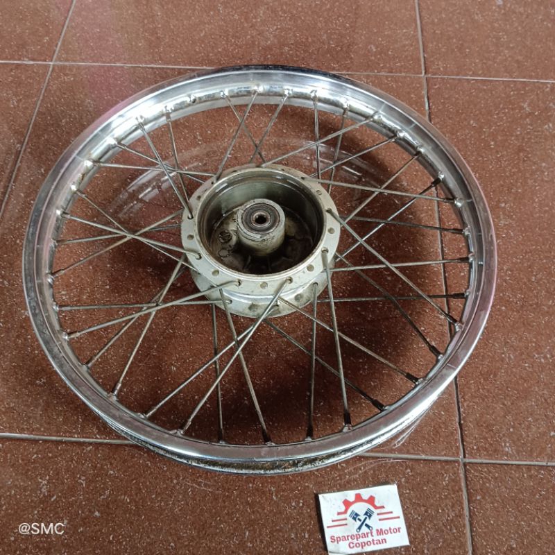 velg smash pelg pelek tromol smash shogun ori standar belakang
