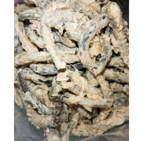 

Belut goreng krispi, kriuk enak tidak keras, kemasan 1 kg