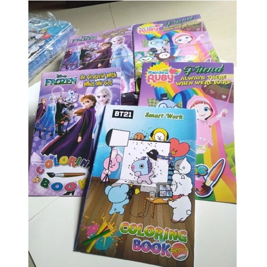 

BUKU MEWARNAI JUMBO (15x23) BUKU WARNAI UNTUK ANAK MELATIH KECERDASAN