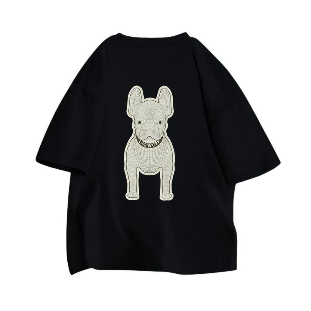 kaos oversize unisex terbaru ld110cm-ld140cm