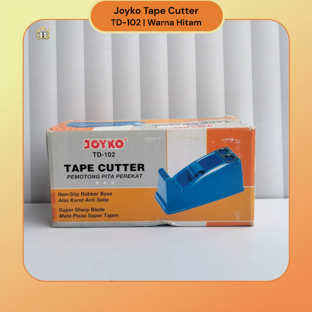 

Cutter Tape Joyko Medium TD-102 / Pemotong Selotip 1 Core / Untuk Kantor / Serbaguna