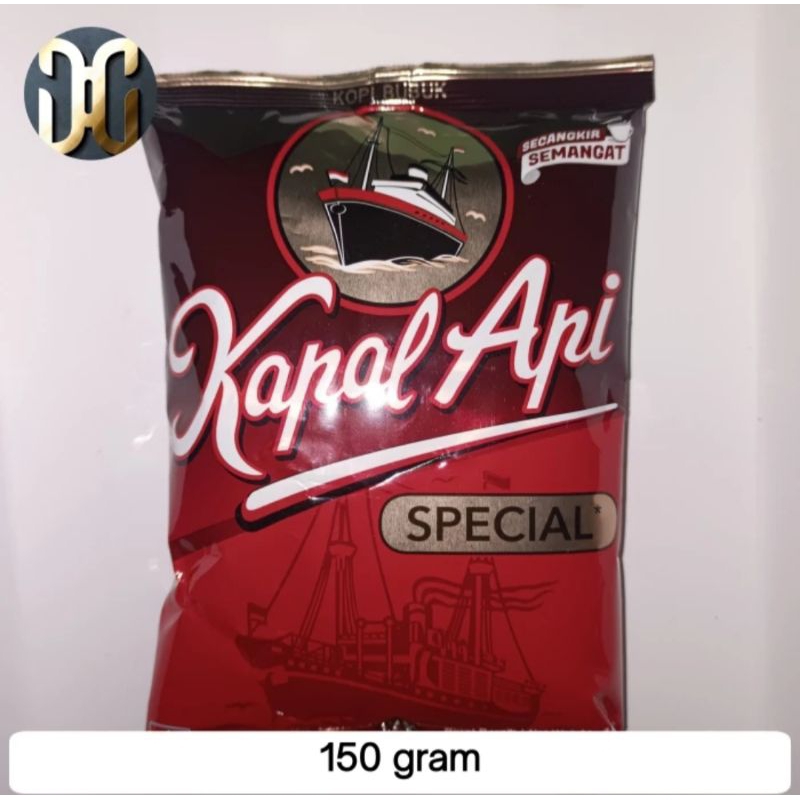 

KOPI KAPAL API KEMASAN 150 GR HALAL DAN HIGENIS