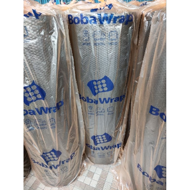 

Bubble Wrap 125cm x 50 m (1 roll) Warna Hitam Tebal