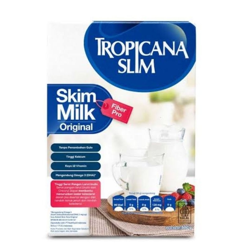 

Tropicana Slim Susu Skim Original 500 gram