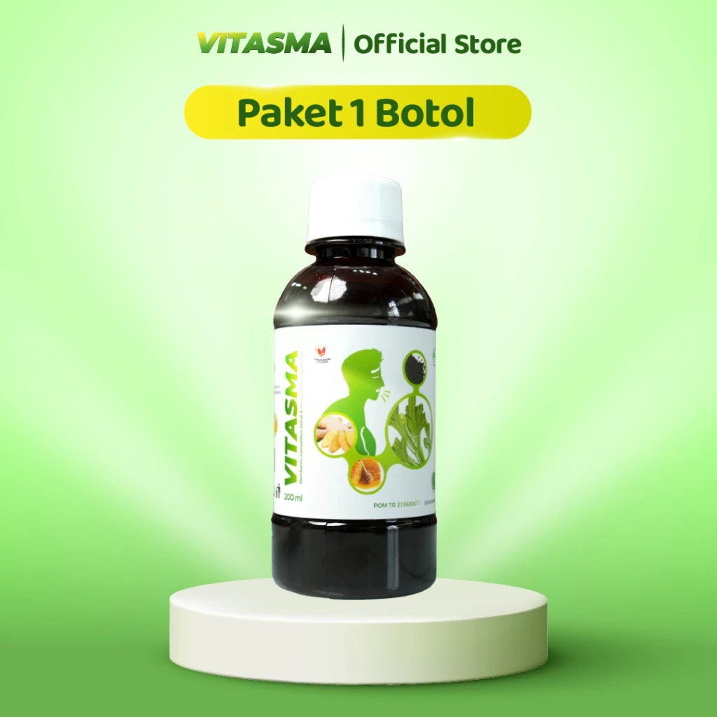 

VITASMA - Madu Asma Herbal Atasi Masalah Asma TBC Paru Paru Sesak Nafas Sesak Napas Batuk Flek Obat Pernapasan Lega Aman Tanpa