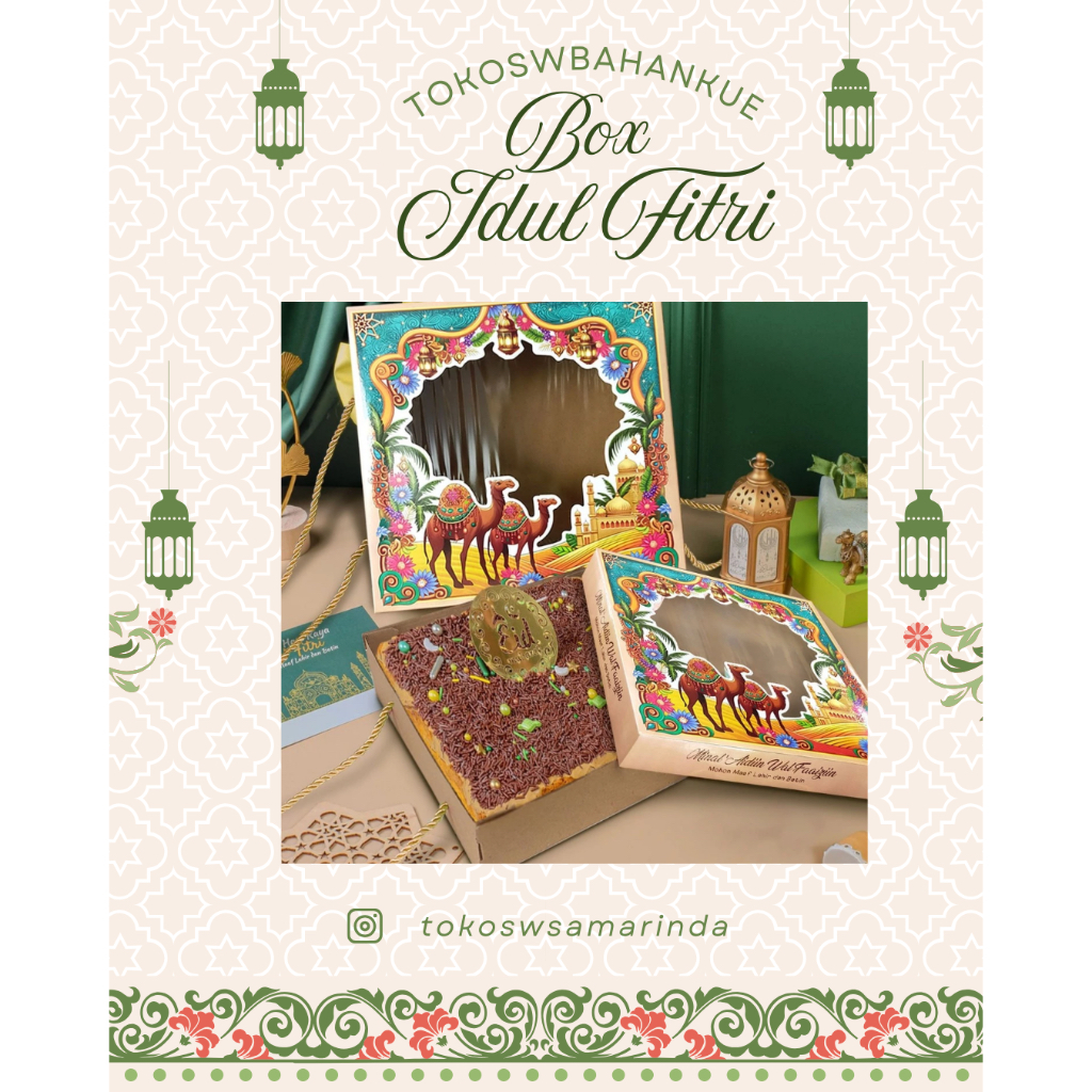 

(PER PCS) BOX AUTUMN 17 TALI EID 20X20X6