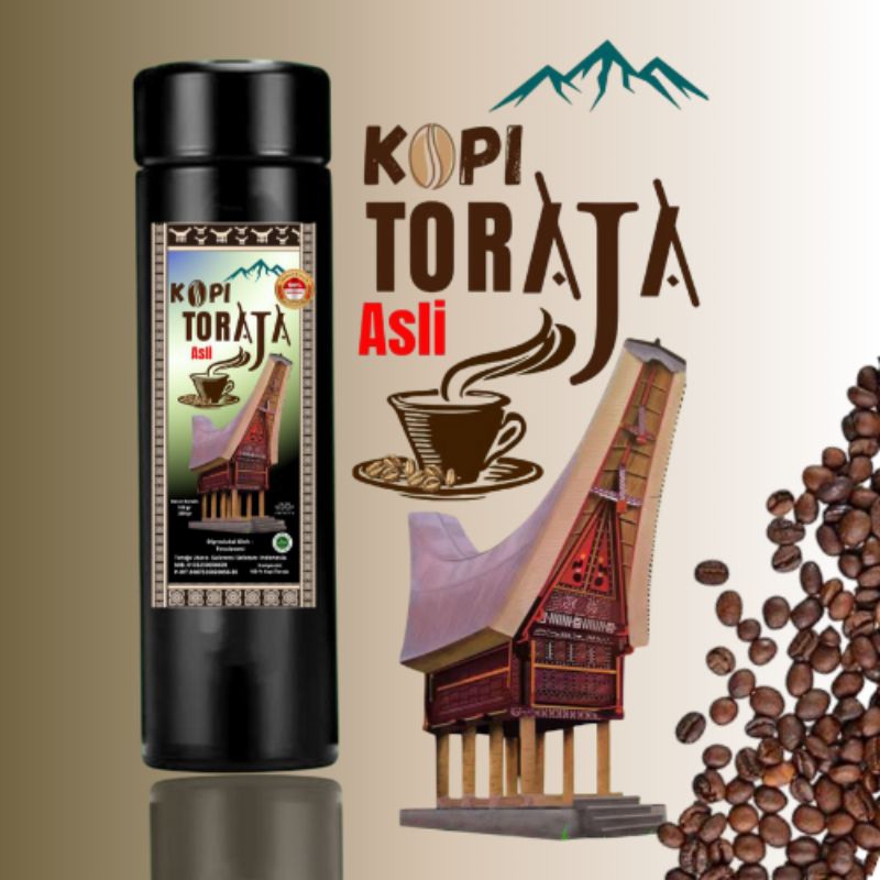 

Kopi Toraja Asli 200 gr