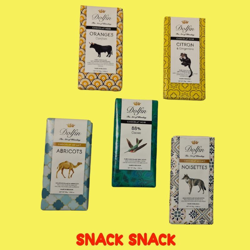 

[100% ORI EU] DOLFIN CHOCOLAT AU LITE | CHOCOLAT NOIR 30G