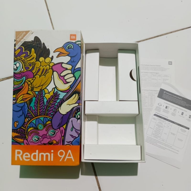 Dus Box Xiaomi Redmi 9a Original Copotan Hp