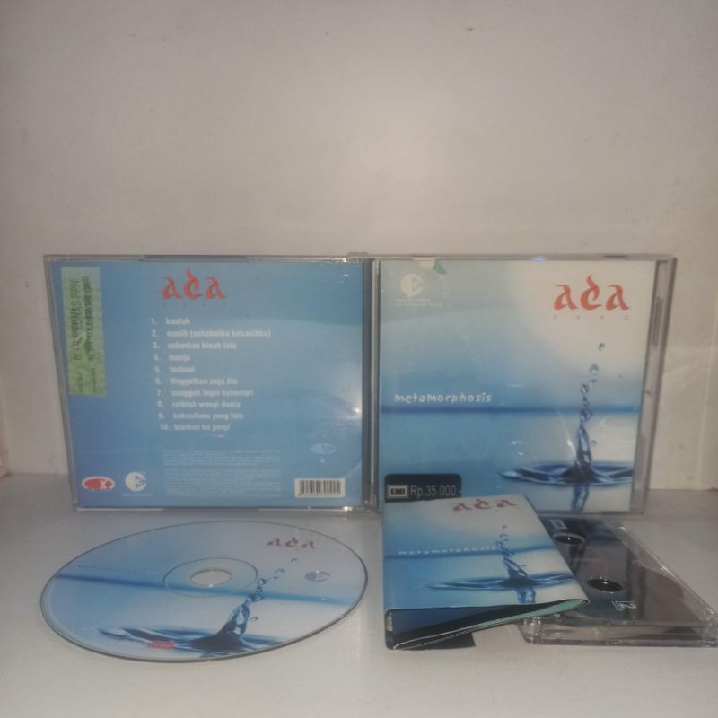 CD&kaset pita ADA band- Metamorphosis
