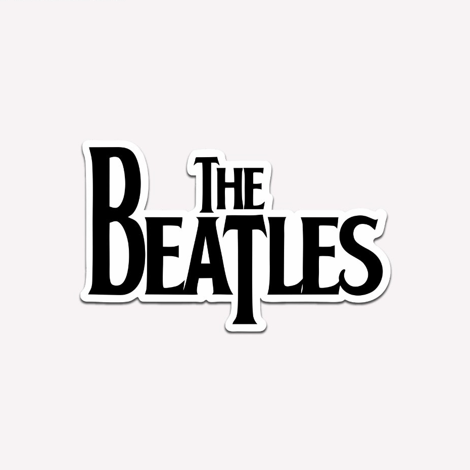 

Stiker The Beatles Vinyl Glossy Waterproof Sticker Band Pop Punk Gitar Tumbler Laptop