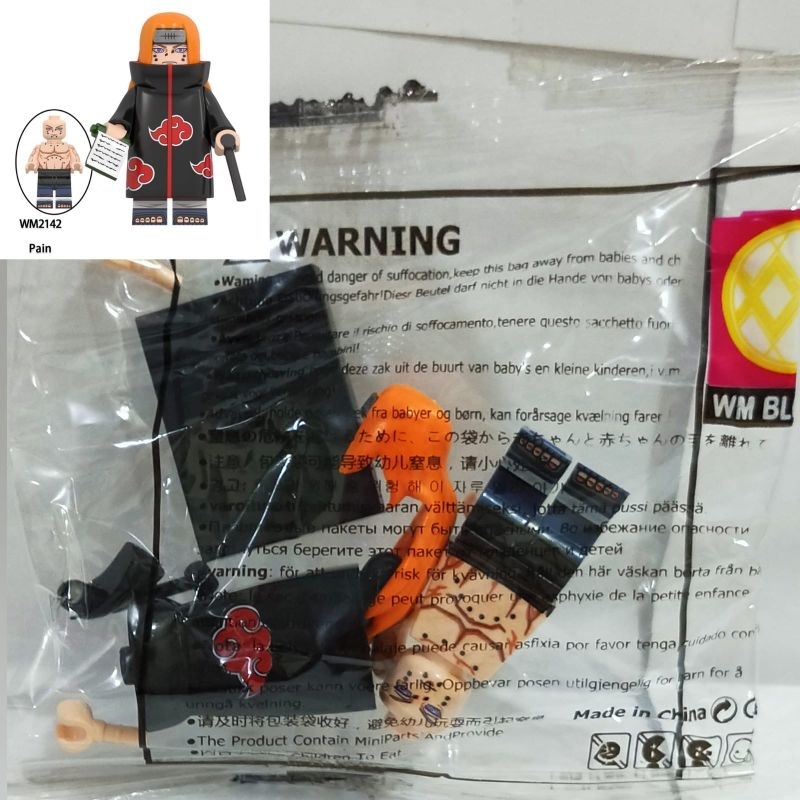 Mainan Pain Akatsuki - Mainan Figure Naruto - Mainan Koleksi Anime Naruto Akatsuki Pain
