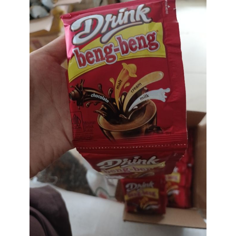 

Drink beng-beng/ beng beng drink coklat rencengan