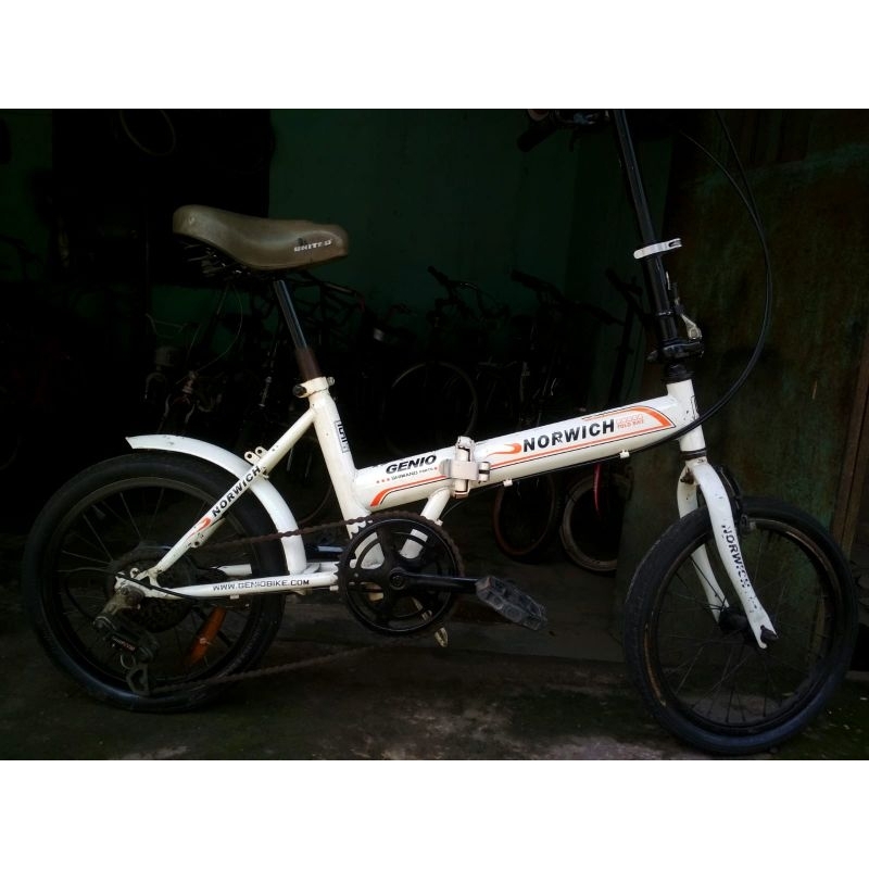 sepeda lipat 16 / sepeda BEKAS / sepeda anak