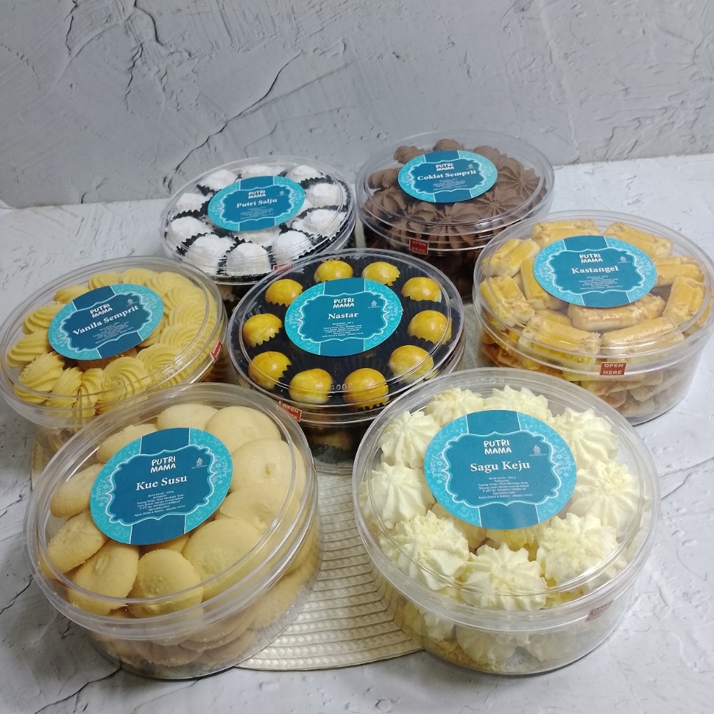 

Kue Kering Lebaran Premium Toples Satuan, Putri Mama