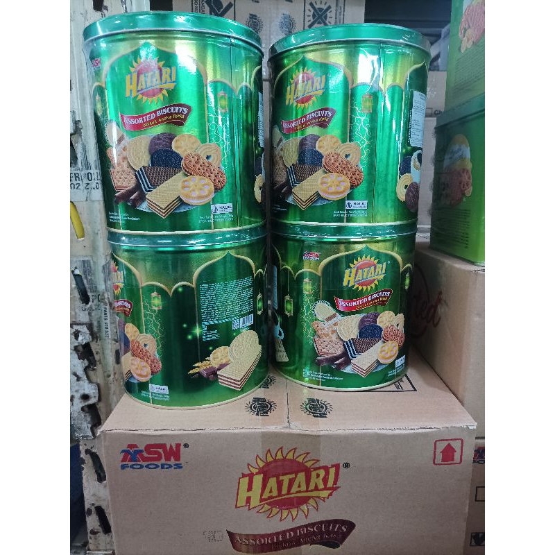 

Hatari malkis kaleng / hatari kaleng / hatari lemon kaleng petak/ hampers lebaran / parcel lebaran