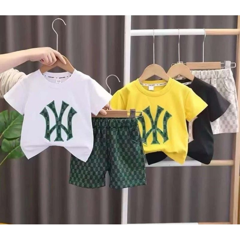 SETELAN KAOS ANAK LAKI-LAKI MLB