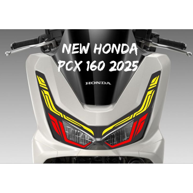 Stiker lampu honda pcx 160 2025 Variasi lampu honda pcx 160 2025