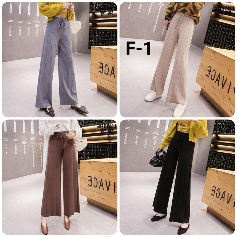 KNIT PANTS IMPORT BKK (CELANA RAJUT)