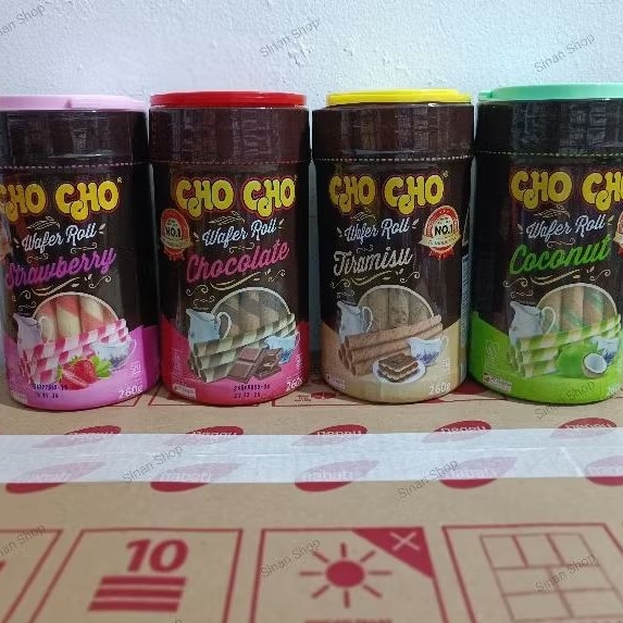 

Cho Cho Wafer Stick 260gr | Cho Cho Wafer Roll Astor