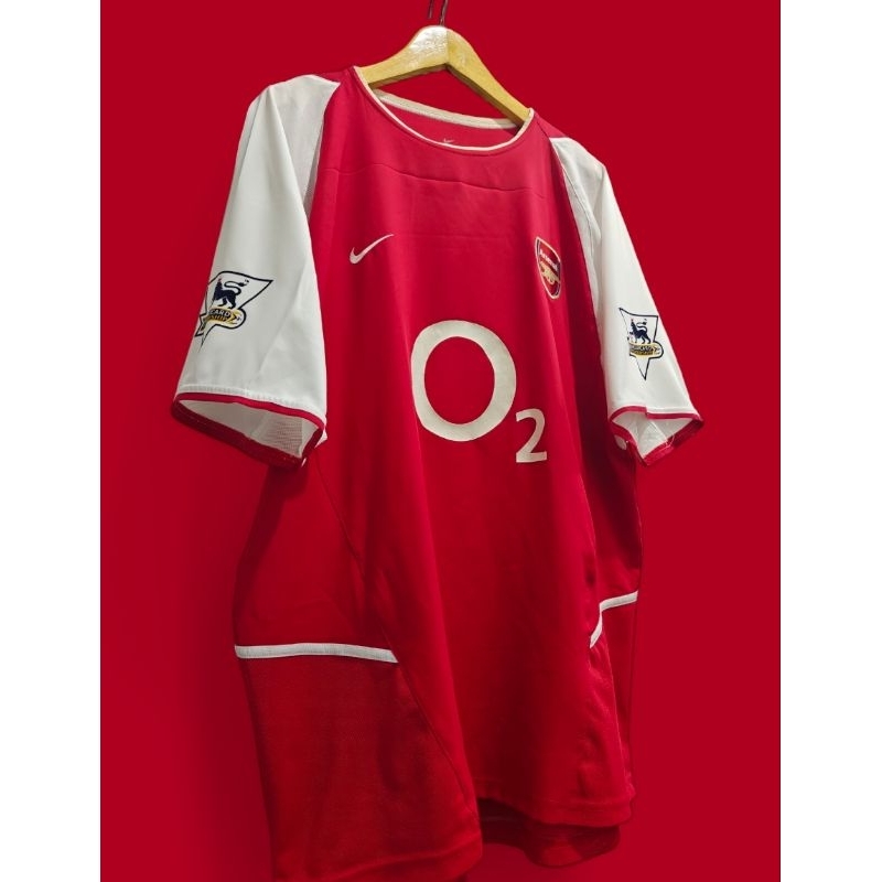 Jersey original arsenal 2002/04 size XL NNS 14 THIERRY HENRY