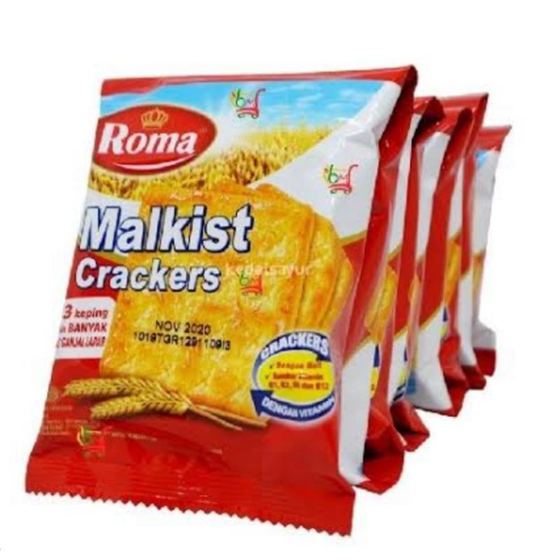 

Roma Malkist Renteng 25 gr 1 bungkus