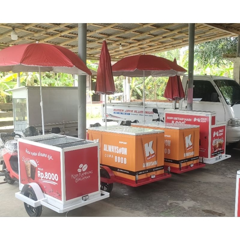 Gerobak kopi keliling