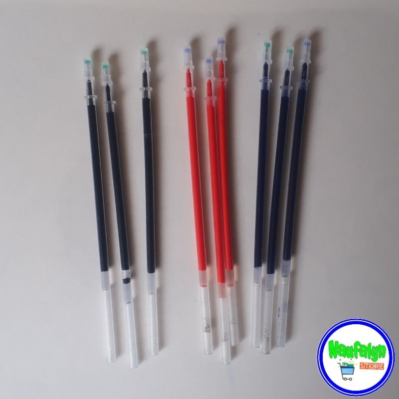 

Reffil Isi Pulpen Tinta Gell Warna Merah Biru Hitam ( 1 pcs )