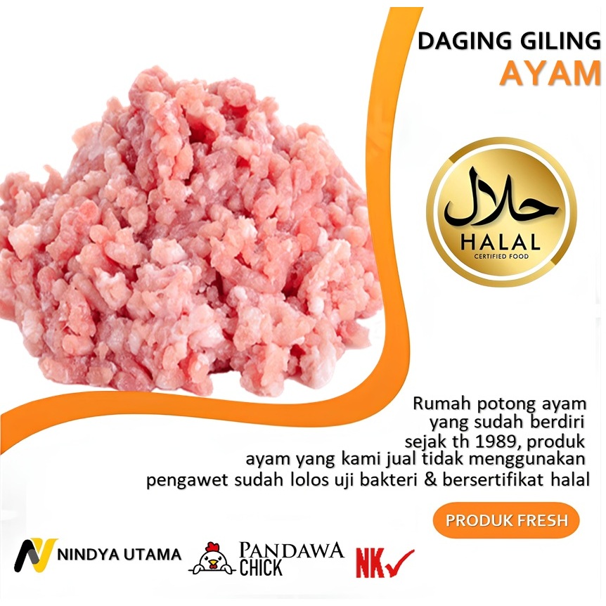 

Daging Giling dada paha campur