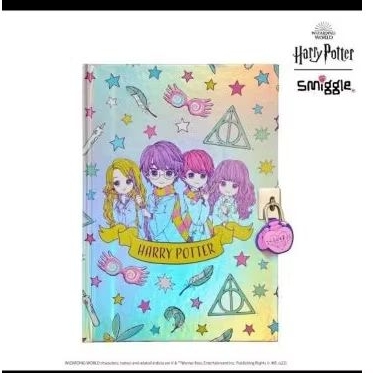 

harry potter smiggle note book notes buku catatan new ori