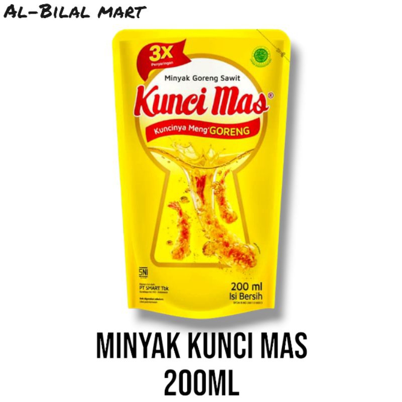 

KUNCI MAS Minyak goreng pouch 200ml