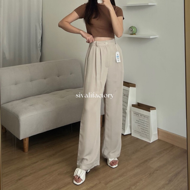 Celana loose pants Wanita Preloved