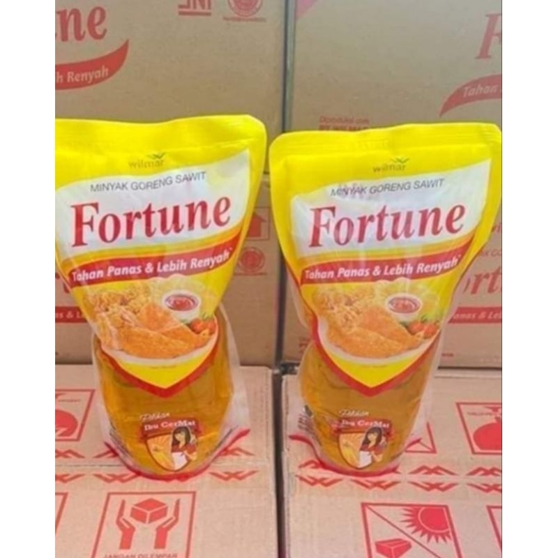 

1 DUS MINYAK GORENG FORTUNE 1 LITER (12 pcs)