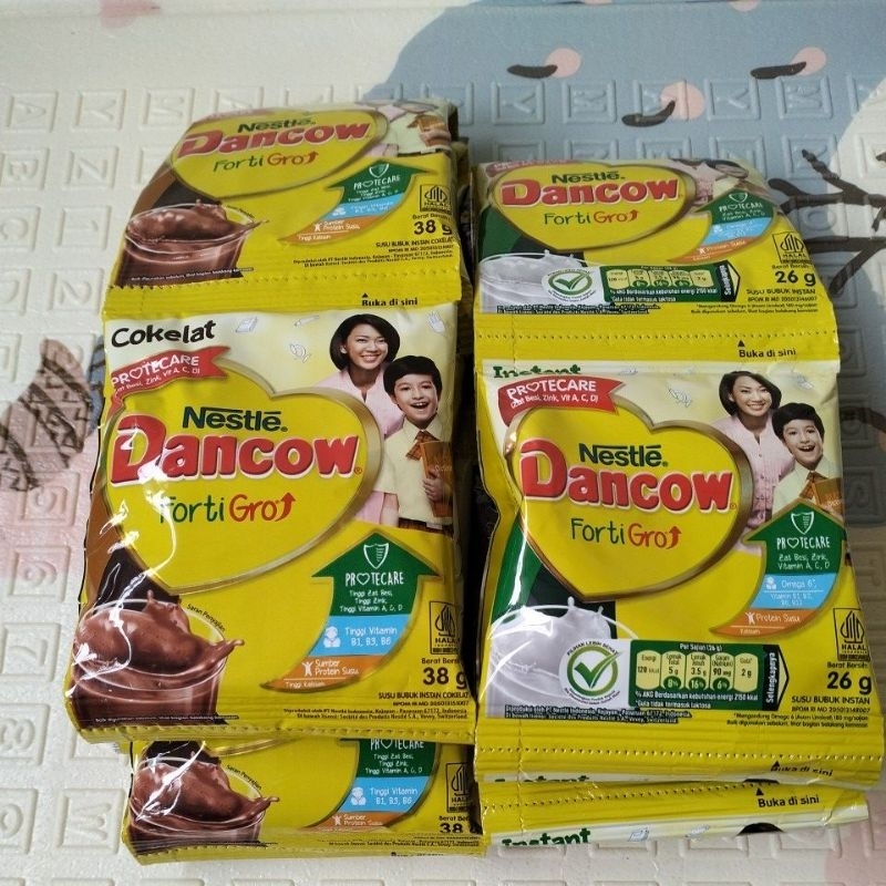 

Dancow FortiGro coklat dan vanila