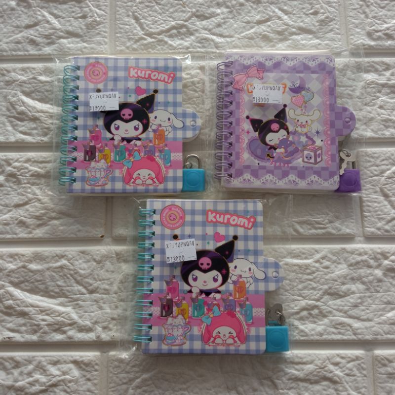 

INDAH JAYA STORE | MINI NOTEBOOK GEMBOK SANRIO / LABUBU