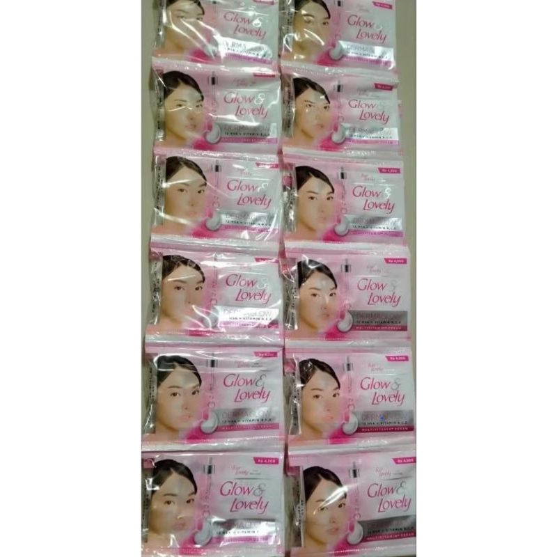 Fair & Lovely cream 9gr sachet renteng