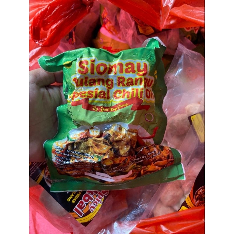

Siomay tulang rangu free bumbu sambal by yuk ning