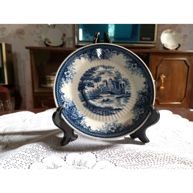 Piring Hias Keramik Jadul Antik lawas Tua Kuno Retro