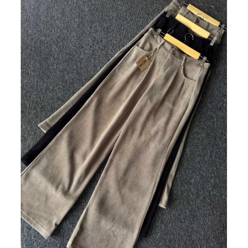 celana corduroy strech/celana corduroy wanita kekinian/celana wanita corduroy