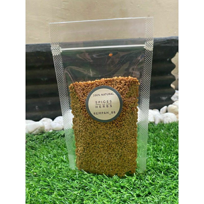 

Fenugreek / Klabet / Halba / Methi Seeds 50 Gr & 100 Gr