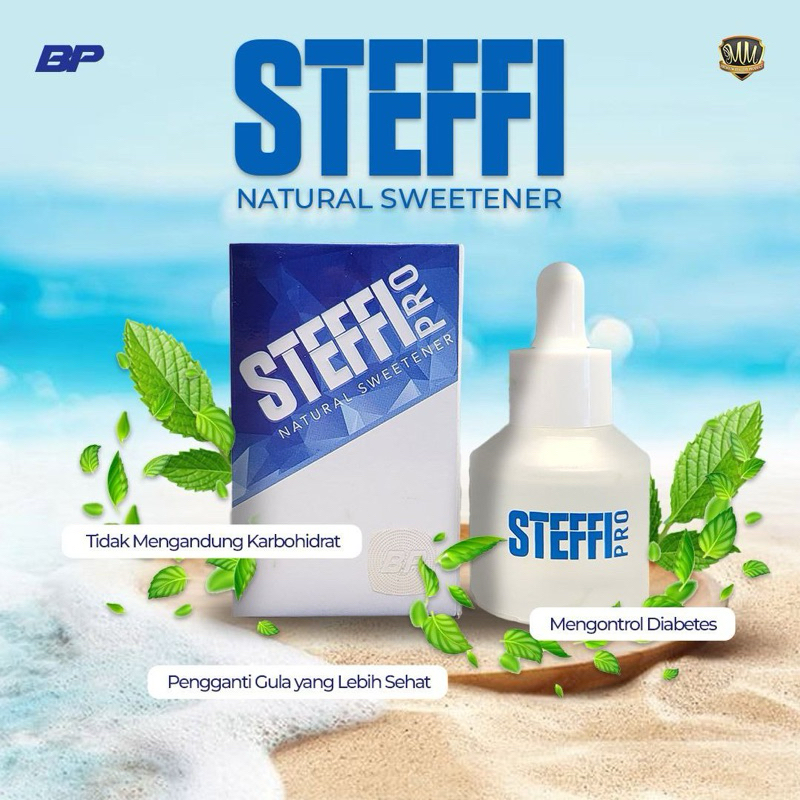 

STEFFI PRO - Pemanis Alami Stevia Pengganti Gula 30ml