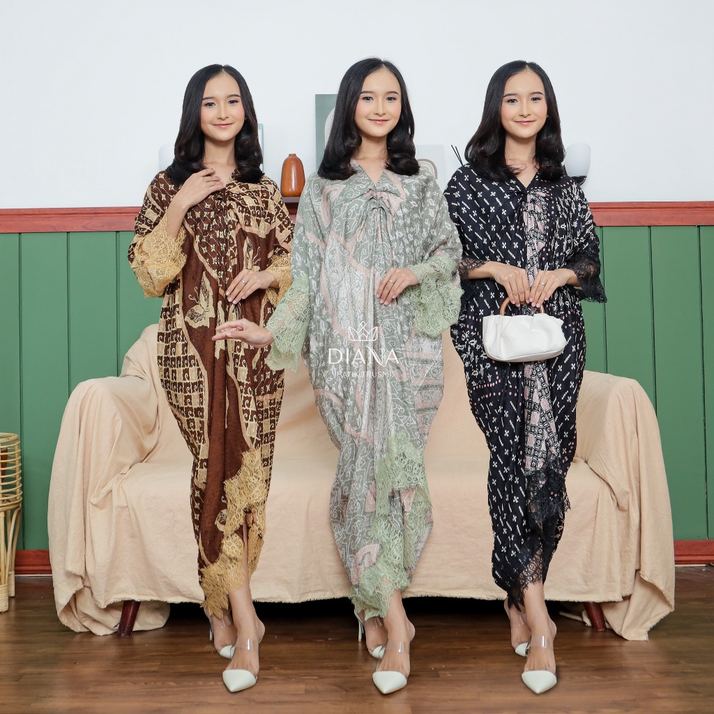 Best Sale Diana Batik - Kaftan Viscose Lace Kaftan Batik Viscose Kaftan Lebaran